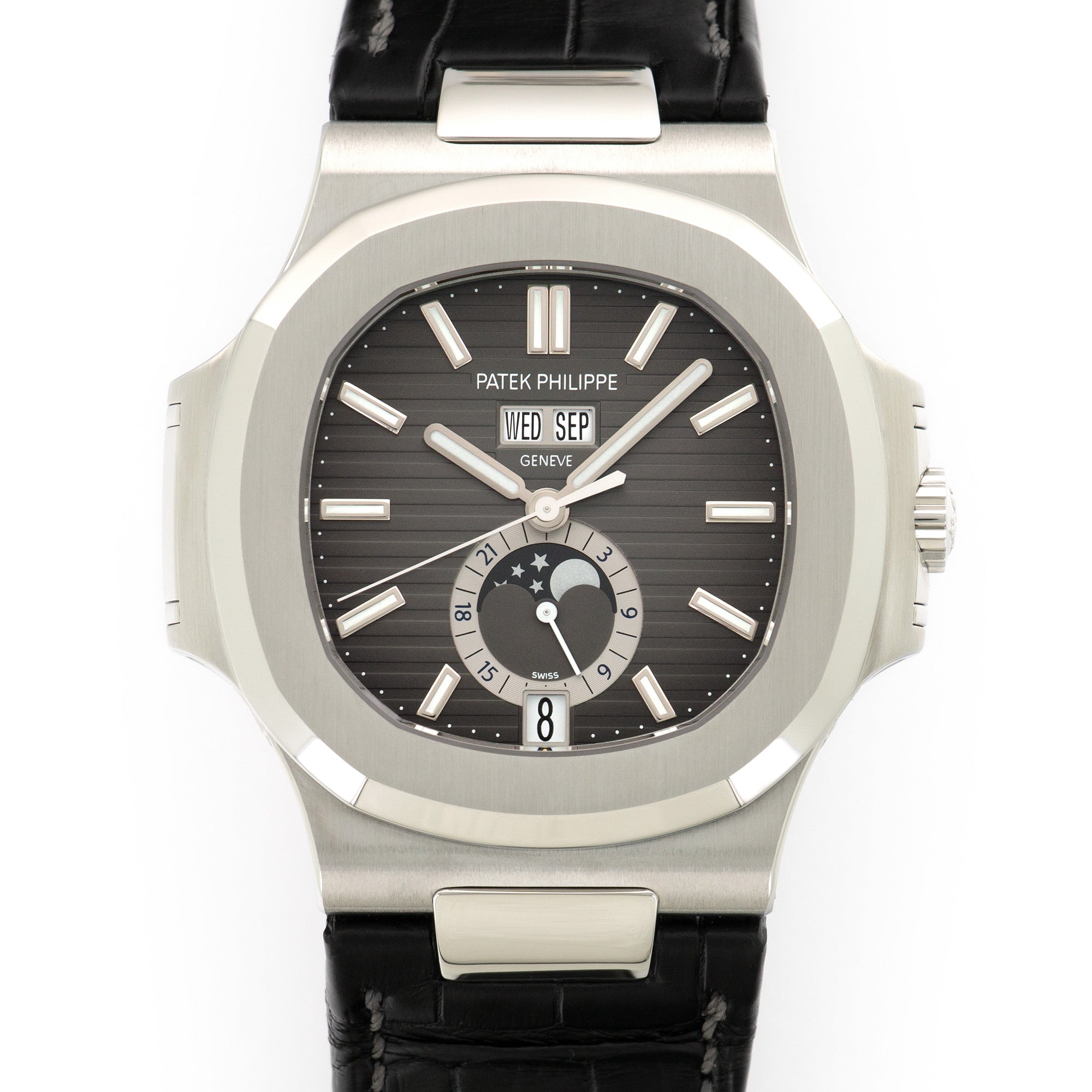 Patek Philippe - Patek Philippe Nautilus Moonphase Calendar Ref. 5726 - The Keystone Watches