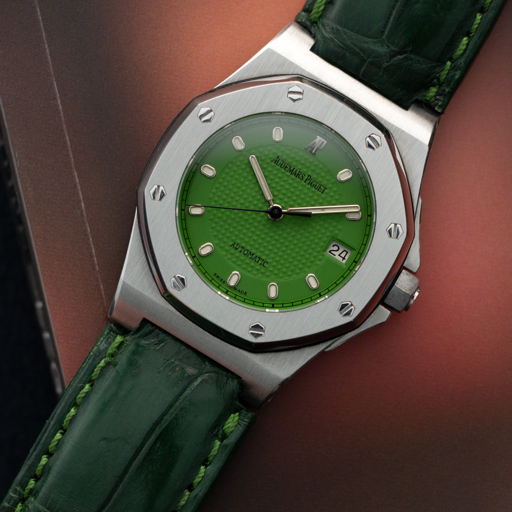 Audemars Piguet - Audemars Piguet Royal Oak Offshore Green Watch - The Keystone Watches