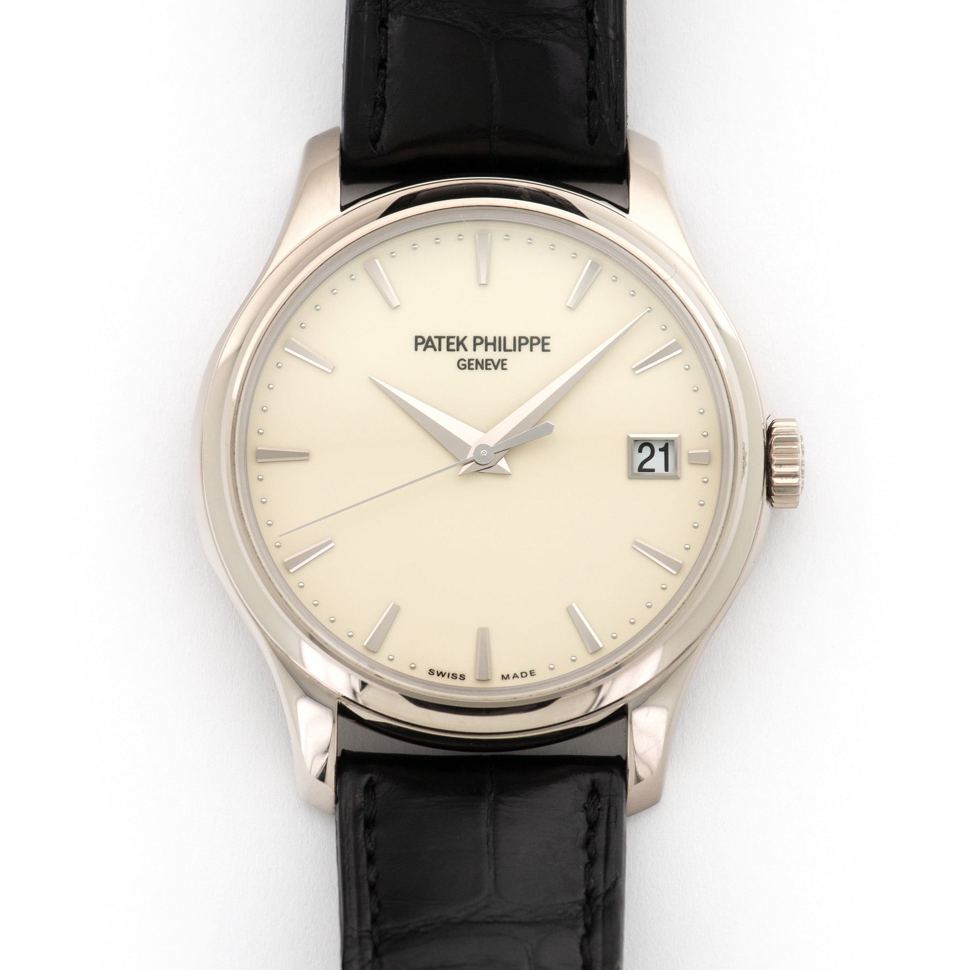 Patek Philippe - Patek Philippe White Gold Calatrava Watch Ref. 5227 - The Keystone Watches