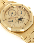 Audemars Piguet - Audemars Piguet Yellow Gold Royal Oak Quantieme Perpetual Watch Ref. 25654 - The Keystone Watches