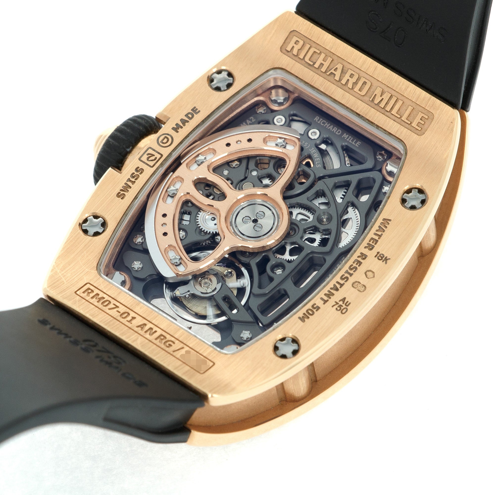 Richard Mille - Richard Mille Rose Gold Automatic RM07 - The Keystone Watches