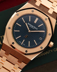 Audemars Piguet - Audemars Piguet Rose Gold Royal Oak Automatic Extra-Thin Watch - The Keystone Watches