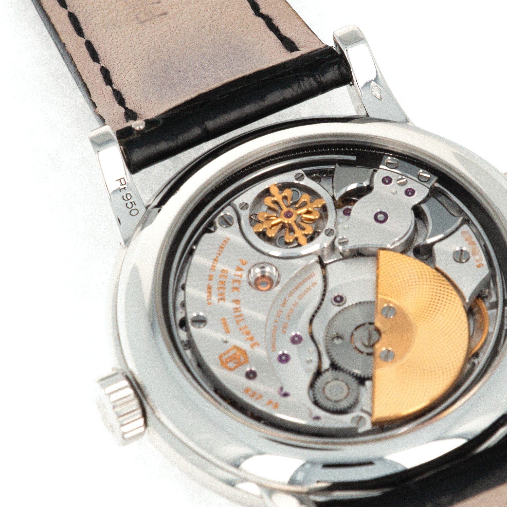 Patek Philippe - Patek Philippe Platinum Minute Repeater Black Dial Watch Ref. 5078 - The Keystone Watches