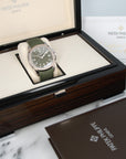 Patek Philippe - Patek Philippe White Gold Aquanaut Khaki Green Watch Ref. 5168 - The Keystone Watches