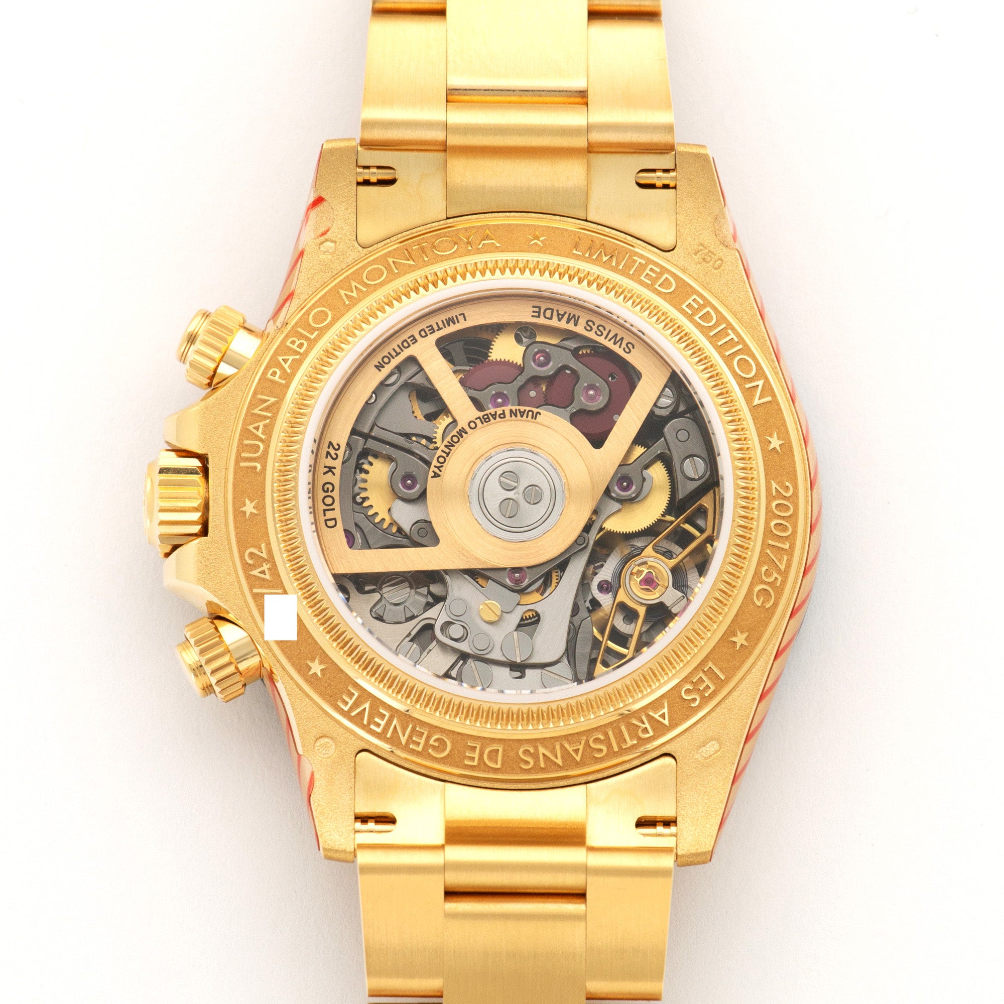 Rolex - Rolex Yellow Gold Daytona La Montoya Artisans de Geneve Watch - The Keystone Watches