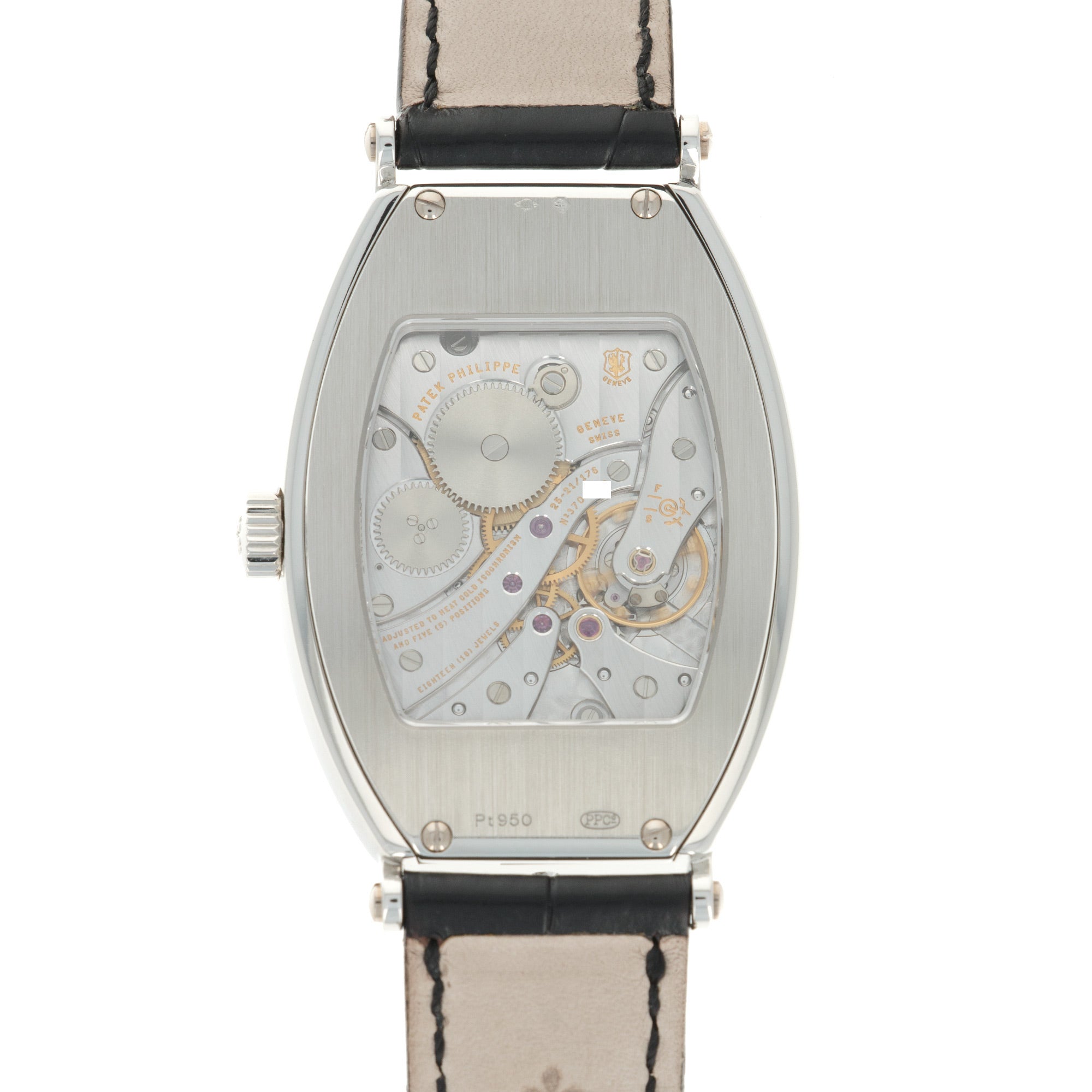 Patek Philippe - Patek Philippe Platinum Gondolo Watch, Ref. 5098 - The Keystone Watches