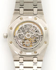 Audemars Piguet - Audemars Piguet Platinum Royal Oak Skeleton Perpetual Watch - The Keystone Watches