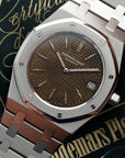 Audemars Piguet - Audemars Piguet Steel Royal Oak Ref. 5402 with Tropical Dial, with Box and Papers - The Keystone Watches