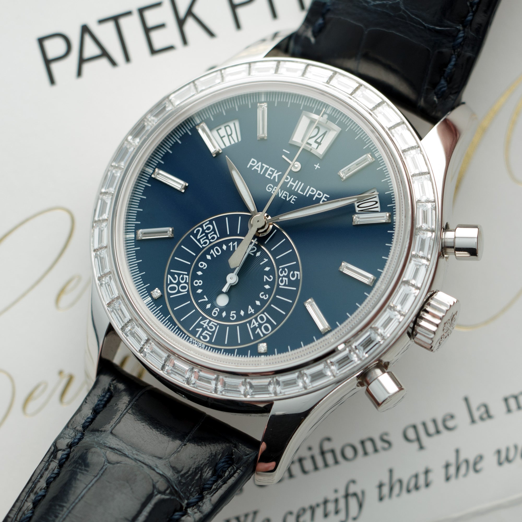 Patek Philippe - Patek Philippe Platinum Annual Calendar Chronograph Ref. 5961P - The Keystone Watches