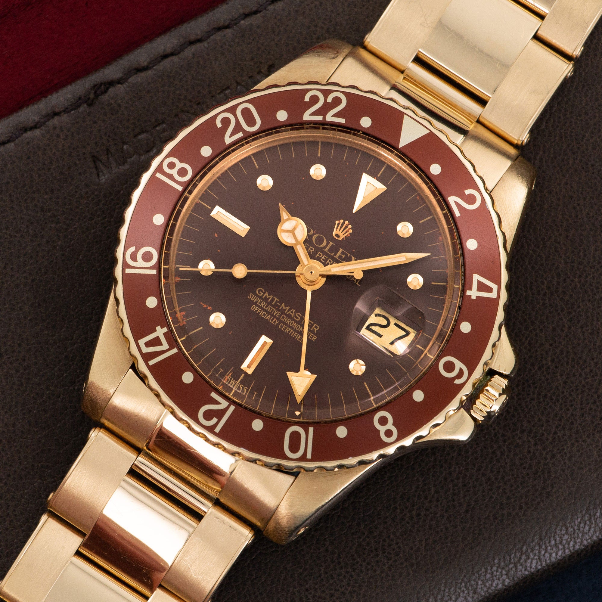 Rolex - Rolex Yellow Gold GMT-Master Watch Ref. 1675 - The Keystone Watches