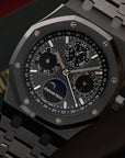 Audemars Piguet - Audemars Piguet Black Ceramic Royal Oak Perpetual Calendar Watch - The Keystone Watches