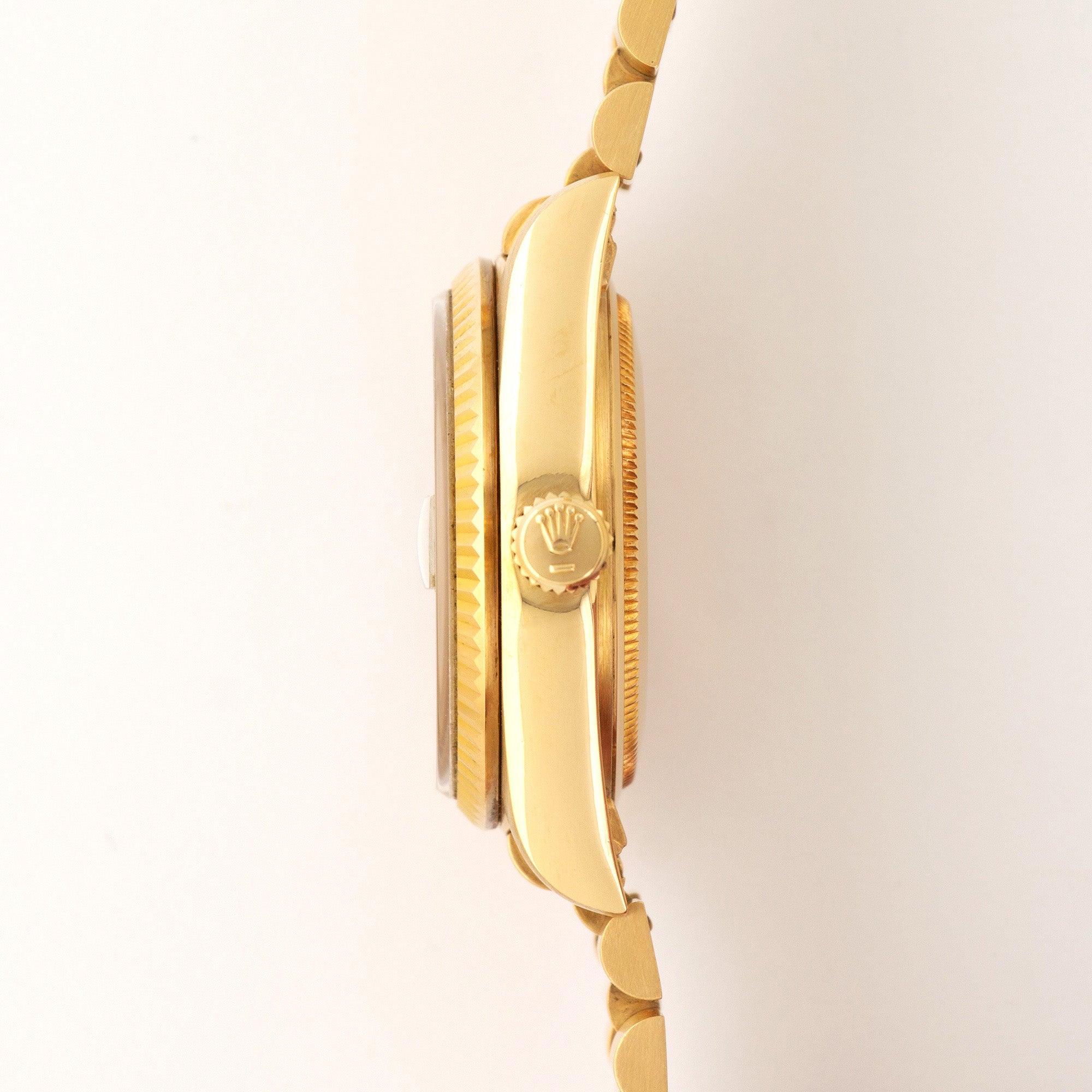 Rolex - Rolex Yellow Gold Day-Date Pave Diamond Watch, from 1981 - The Keystone Watches