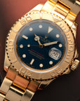 Rolex - Rolex Yellow Gold Yacht-Master Ref. 16628 with Blue Dial - The Keystone Watches