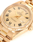 Rolex - Rolex Yellow Gold Day-Date Ref. 1803 with Buckley Dial and Original Warranty - The Keystone Watches
