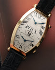 Cartier - Cartier Yellow Gold Tonneau Dual Time Watch - The Keystone Watches