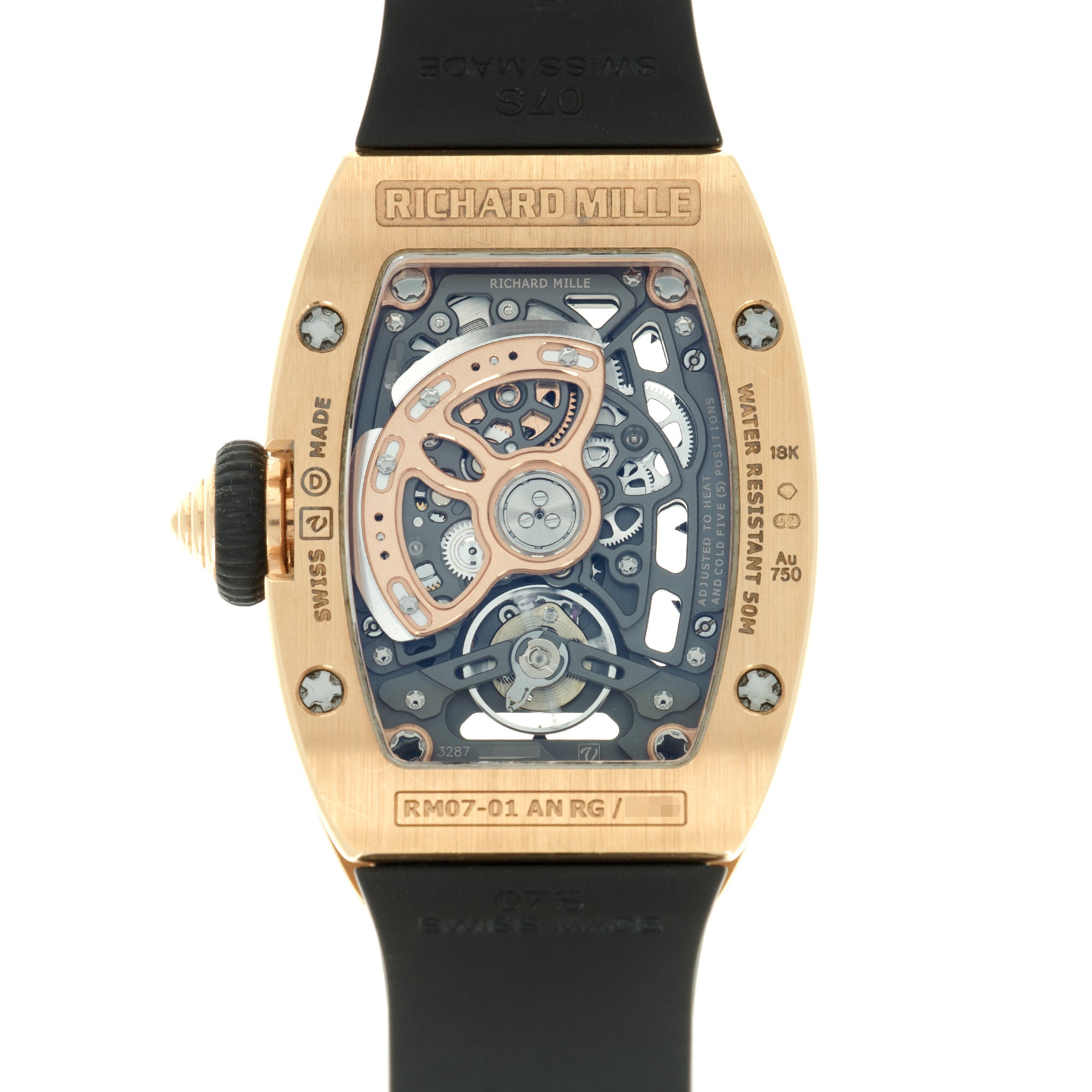 Richard Mille - Richard Mille Rose Gold Automatic RM07 - The Keystone Watches