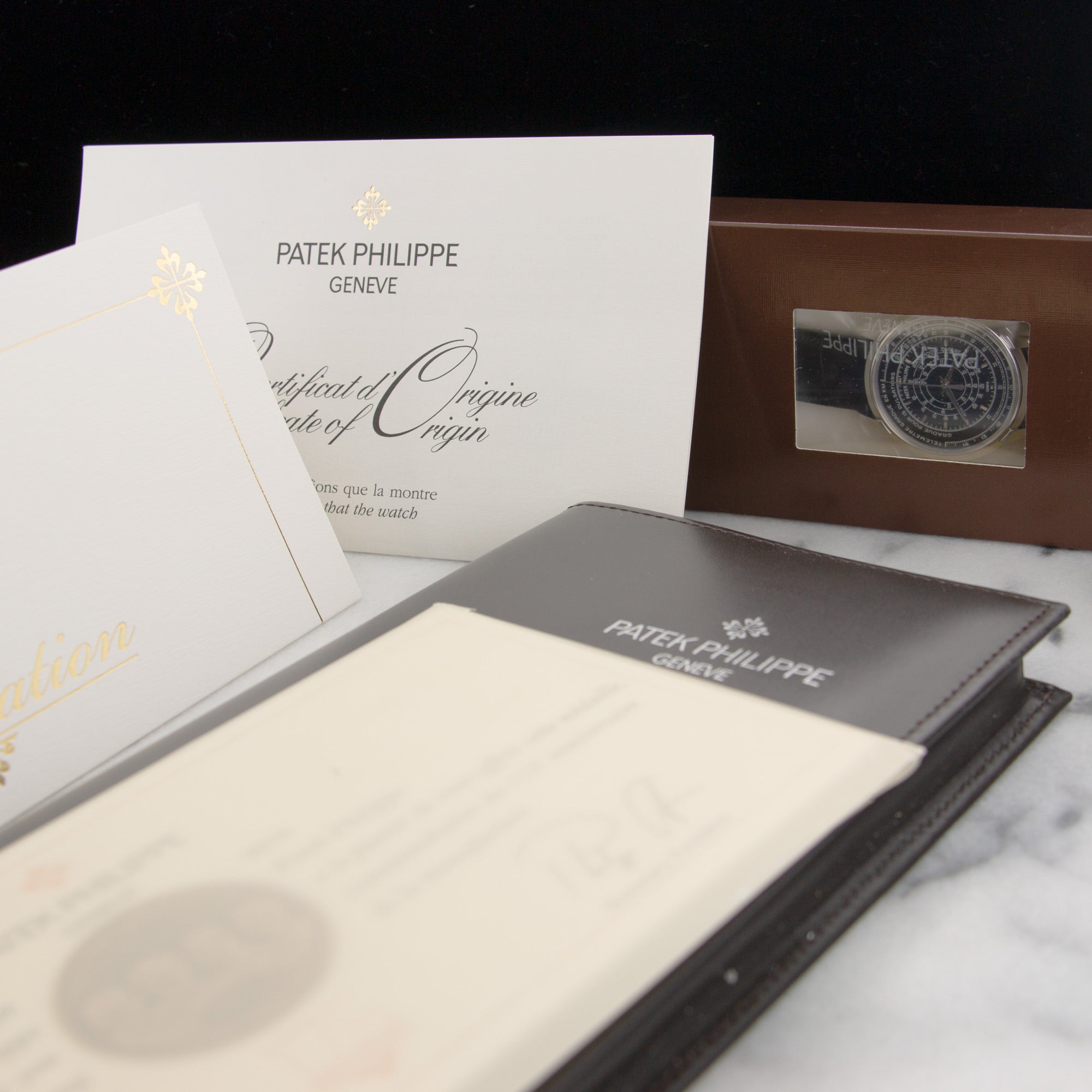 Patek Philippe - Patek Philippe Platinum Chronograph 175th Anniversary Watch Ref. 5975 in Double Sealed Condition - The Keystone Watches