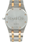 Audemars Piguet - Audemars Piguet Two-Tone Royal Oak Watch with Diamond Markers - The Keystone Watches