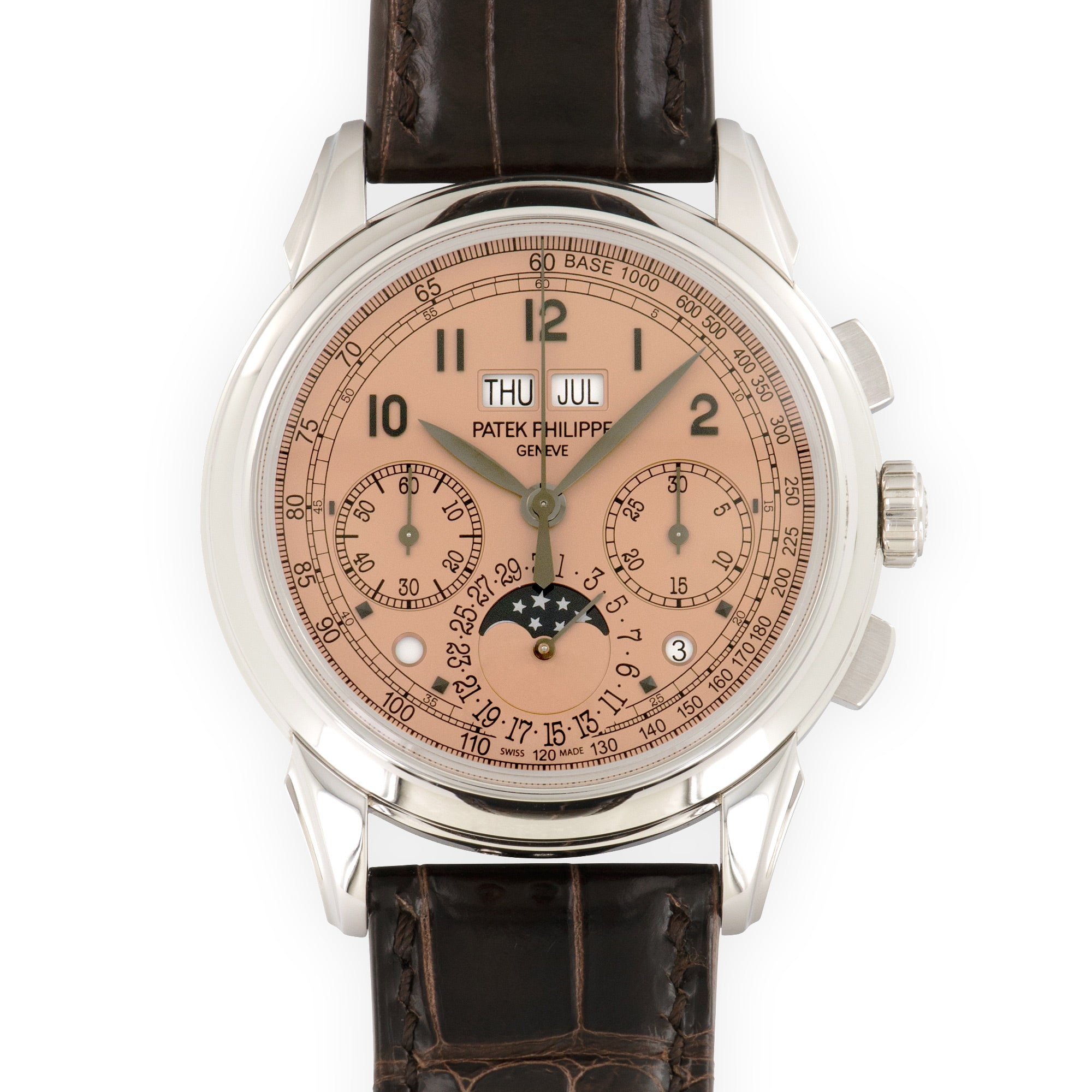 Patek Philippe - Patek Philippe Platinum Perpetual Calendar Chronograph Watch Ref. 5270 - The Keystone Watches