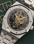 Audemars Piguet - Audemars Piguet Royal Oak Platinum Skeletonized Tourbillon Watch Ref. 26511 - The Keystone Watches