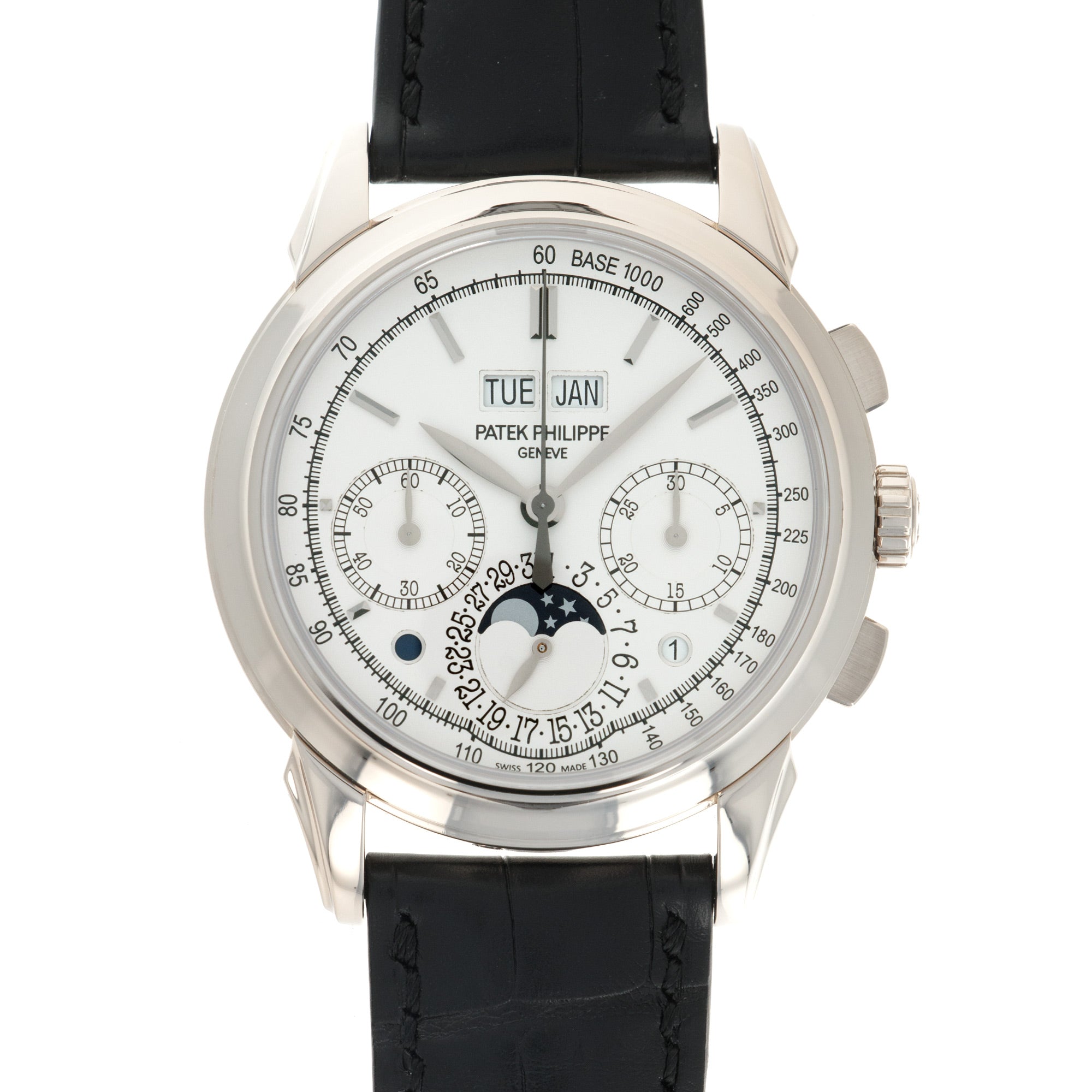 Patek Philippe - Patek Philippe White Gold Perpetual Calendar Chronograph Watch, Ref. 5270 - The Keystone Watches
