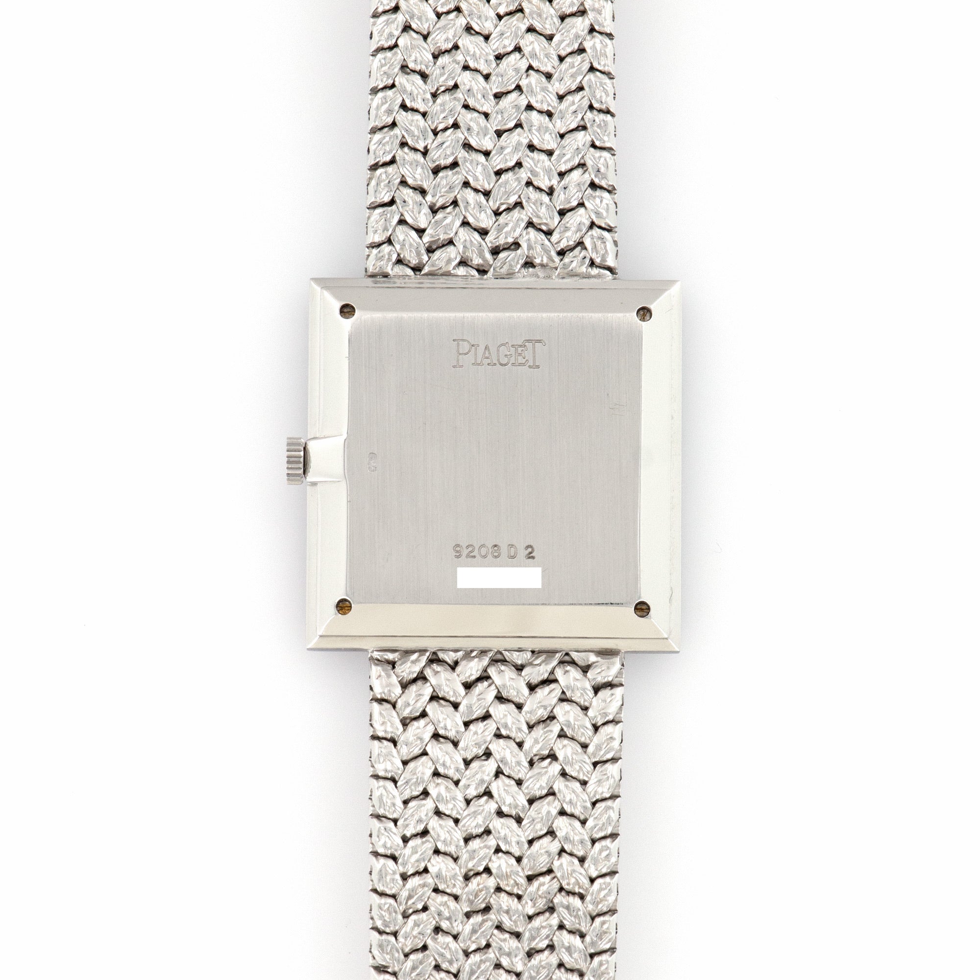 Piaget - Piaget White Gold Diamond & Onyx Watch - The Keystone Watches