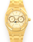 Audemars Piguet - Audemars Piguet Yellow Gold Royal Oak Moonphase Day Date Watch - The Keystone Watches