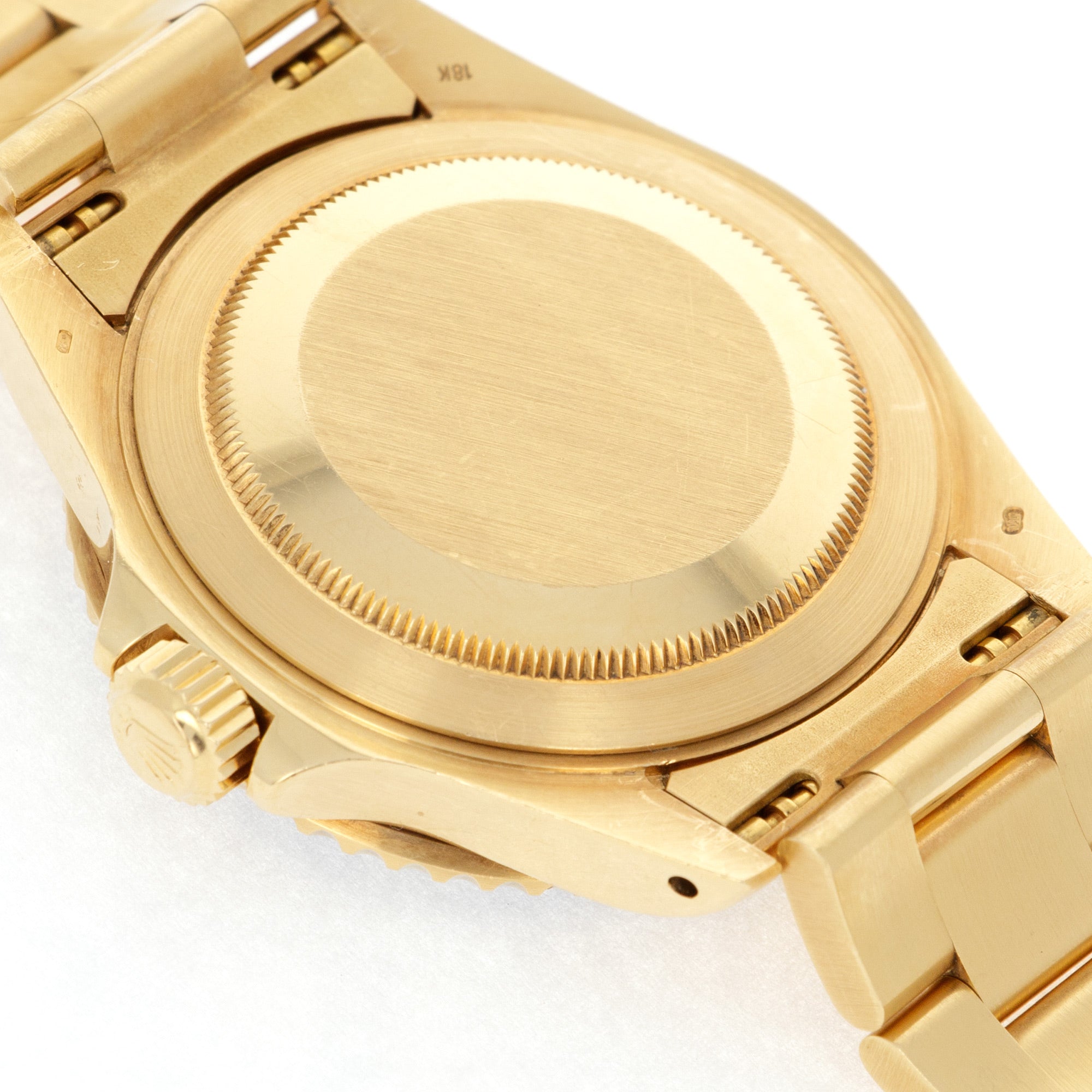 Rolex - Rolex Yellow Gold Submariner Ref. 16618 with Purple Hue Dial - The Keystone Watches