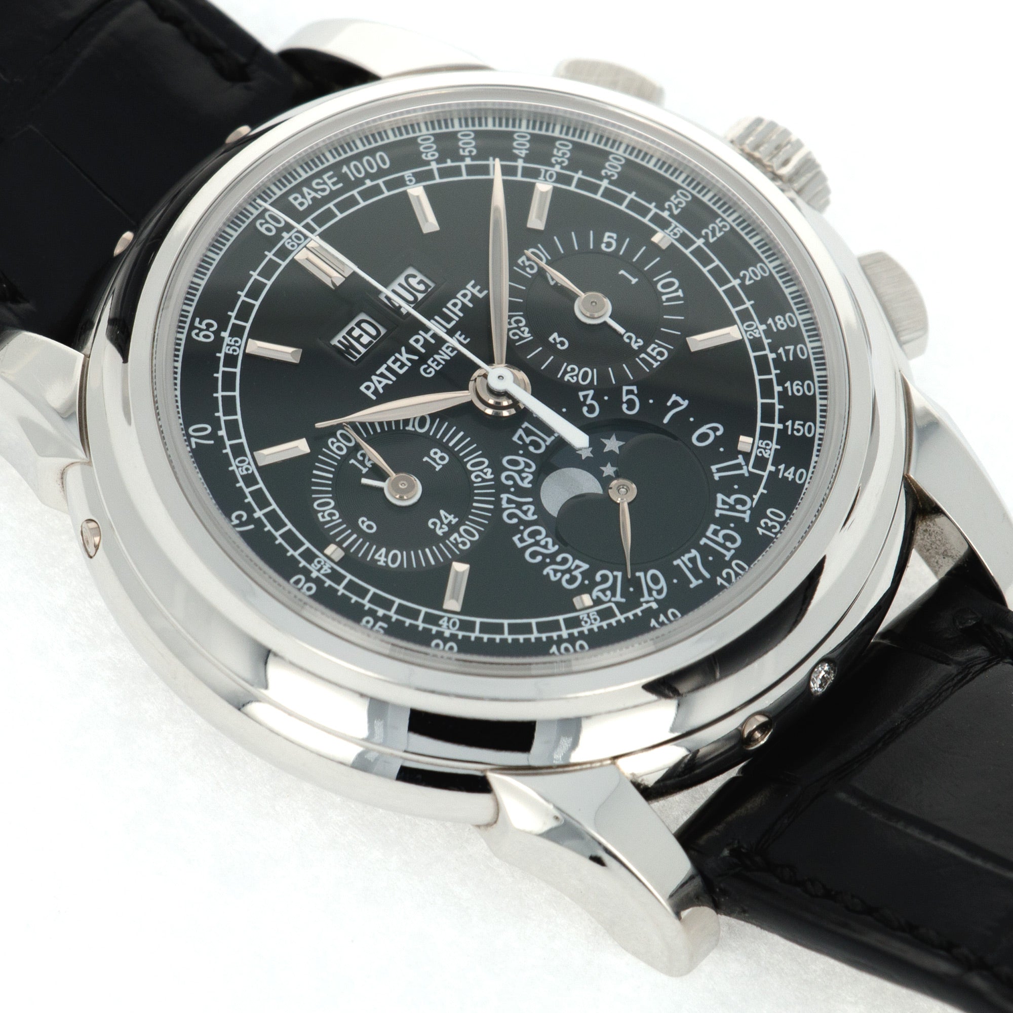 Patek Philippe - Patek Philippe Platinum Perpetual Calendar Chronograph Watch Ref. 5970 - The Keystone Watches