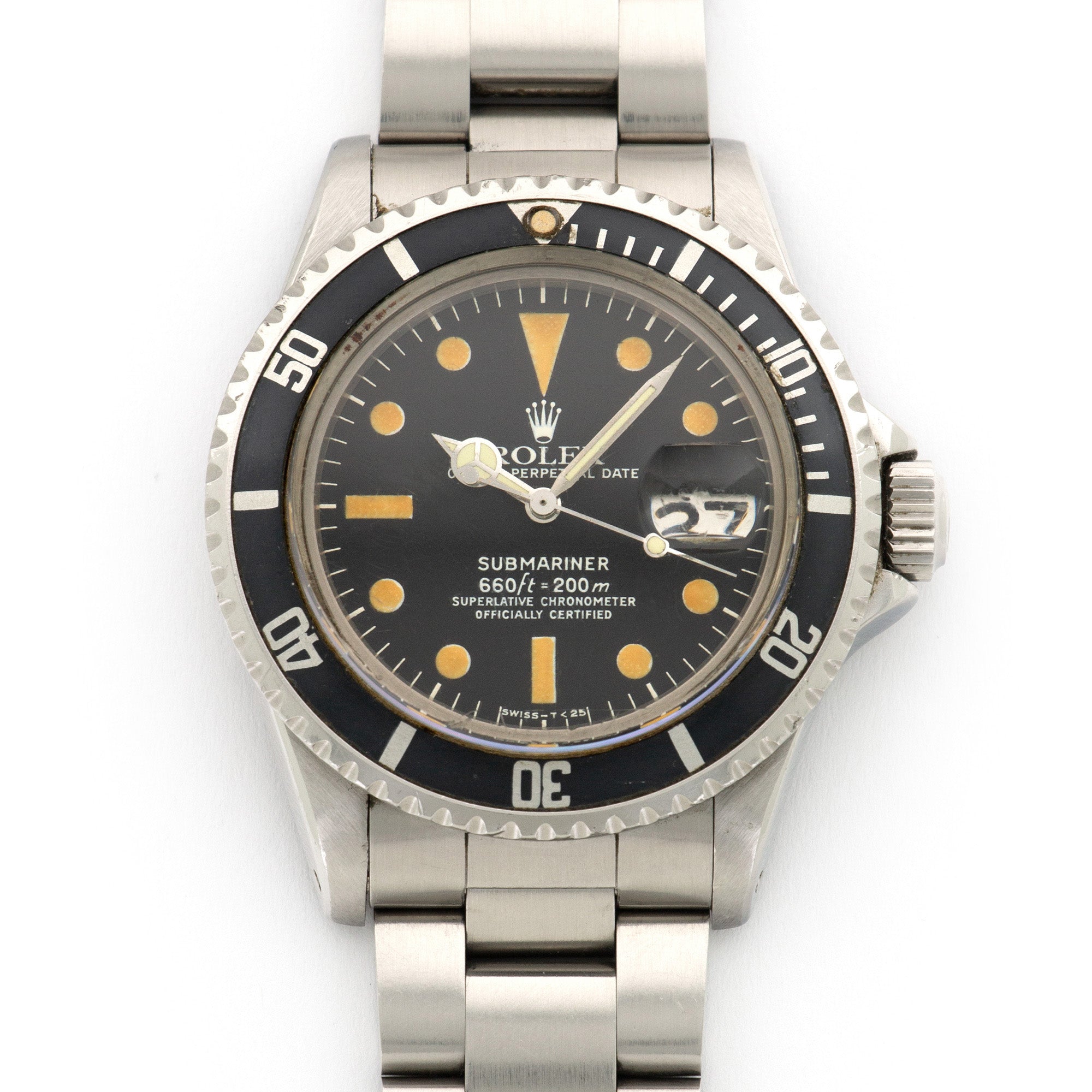 Rolex submariner clearance patina