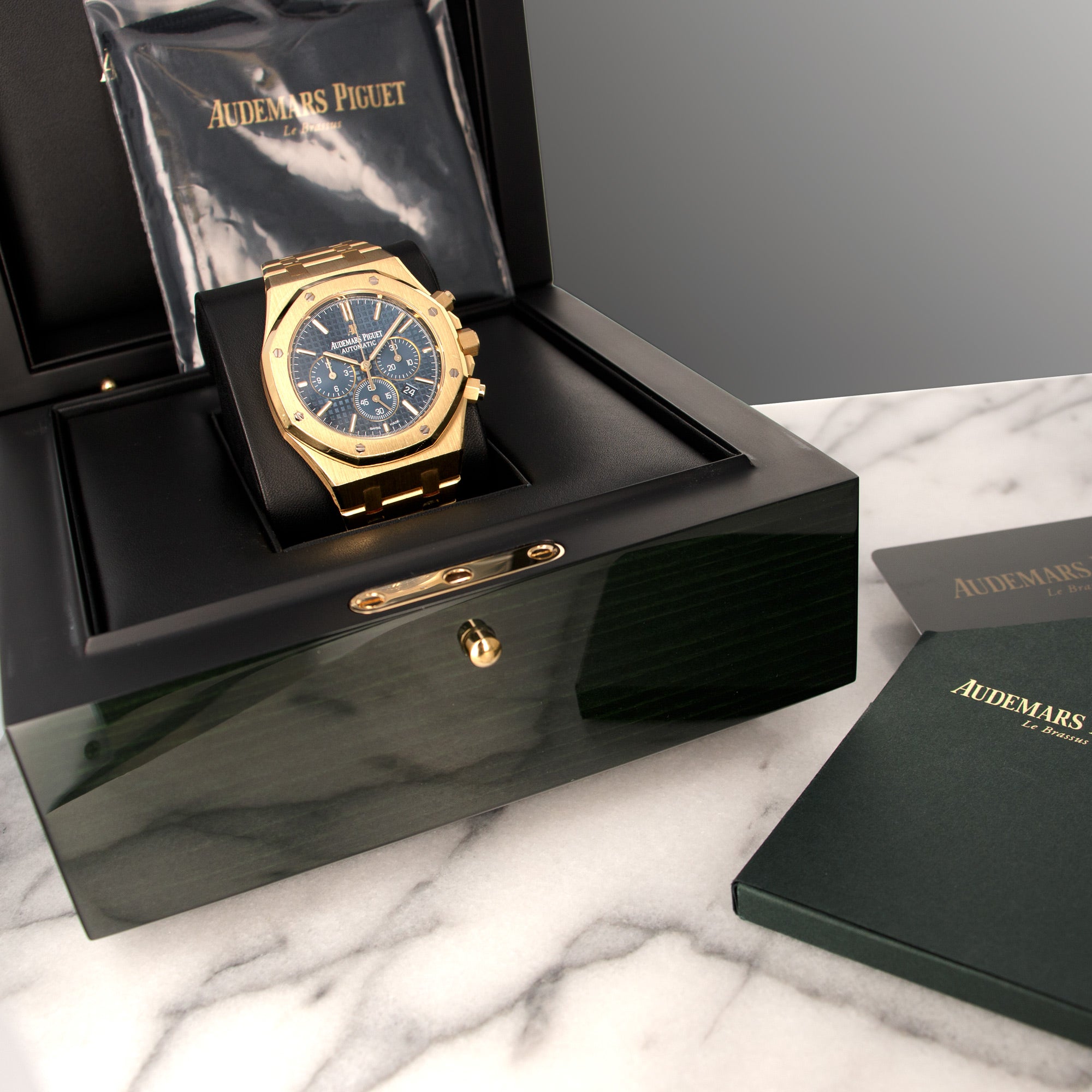 Audemars Piguet - Audemars Piguet Yellow Gold Chronograph Watch, Ref. 26320 - The Keystone Watches
