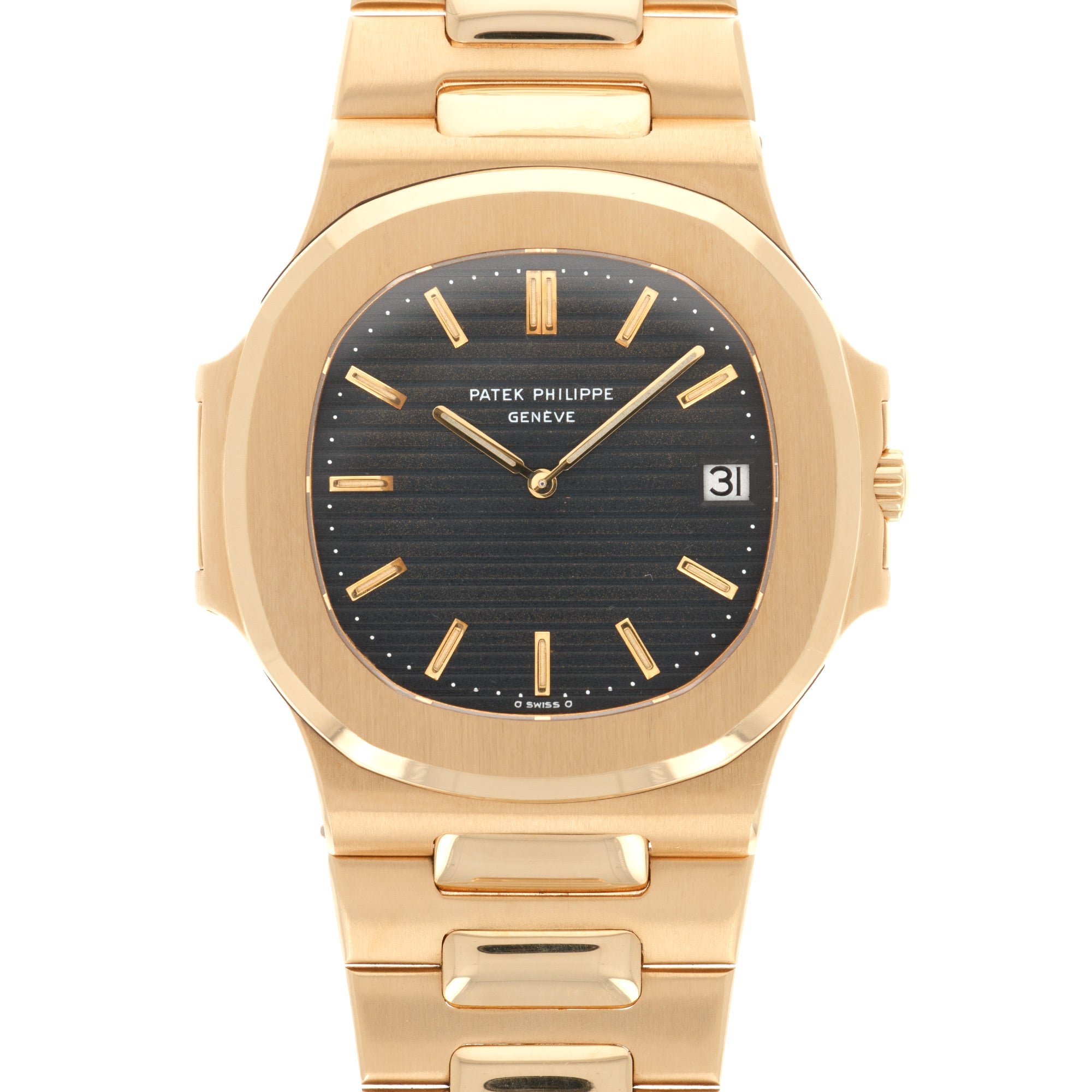 Patek Philippe - Patek Philippe Yellow Gold Nautilus Jumbo Watch Ref. 3700 - The Keystone Watches