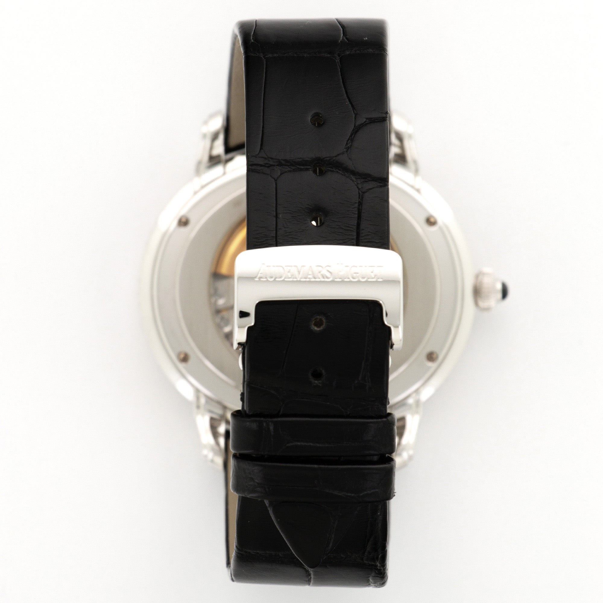 Audemars Piguet - Audemars Piguet White Gold Millenary Pianoforte Diamond Watch Ref. 15326 - The Keystone Watches