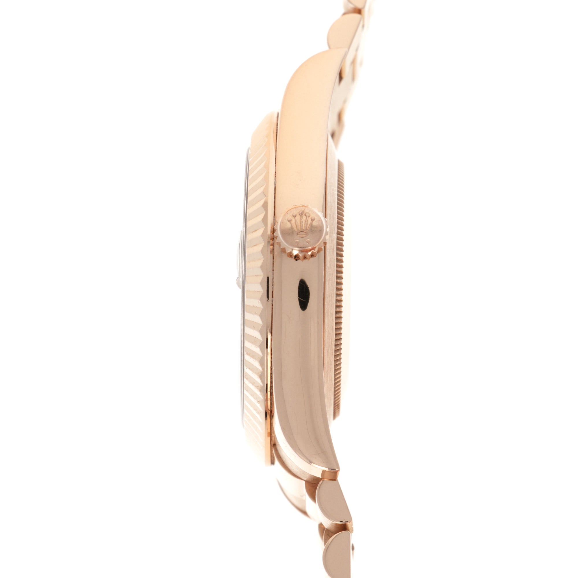 Rolex - Rolex Rose Gold Day-Date II Diamond Ruby Watch Ref. 218235 - The Keystone Watches