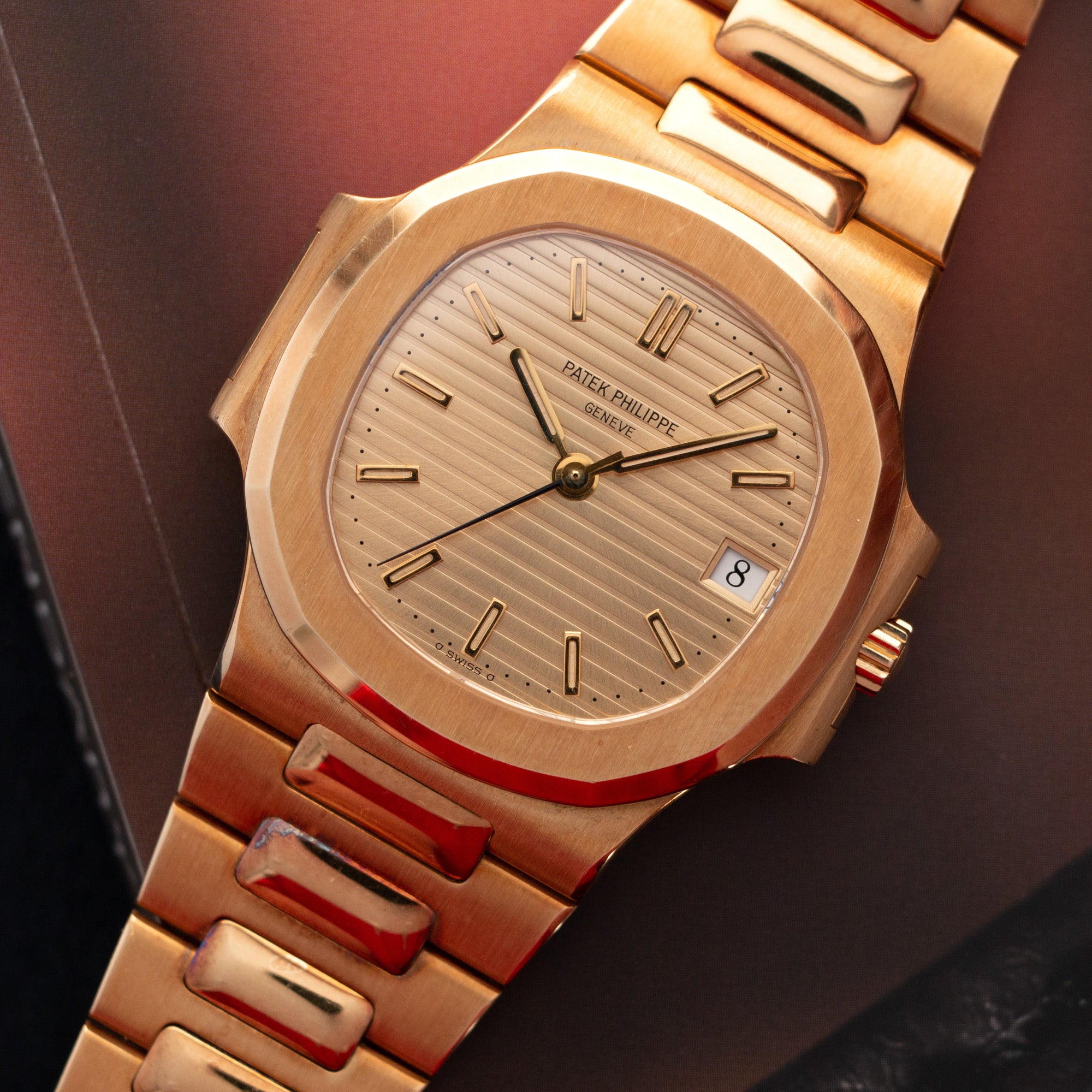 Patek Philippe - Patek Philippe Yellow Gold Nautilus Watch Ref 3800 - The Keystone Watches