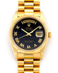 Rolex - Rolex Yellow Gold Day-Date Ferrite Stone Dial Watch Ref. 18238 - The Keystone Watches