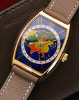Franck Muller - Franck Muller Yellow Gold Cloisonne World Map Watch - The Keystone Watches
