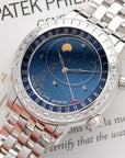 Patek Philippe - Patek Philippe White Gold Celestial Baguette Diamond Watch Ref. 6104 - The Keystone Watches