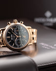 Patek Philippe - Patek Philippe Rose Gold Split Seconds Perpetual Calendar Chrono Ref. 5204 in Unworn Condition - The Keystone Watches