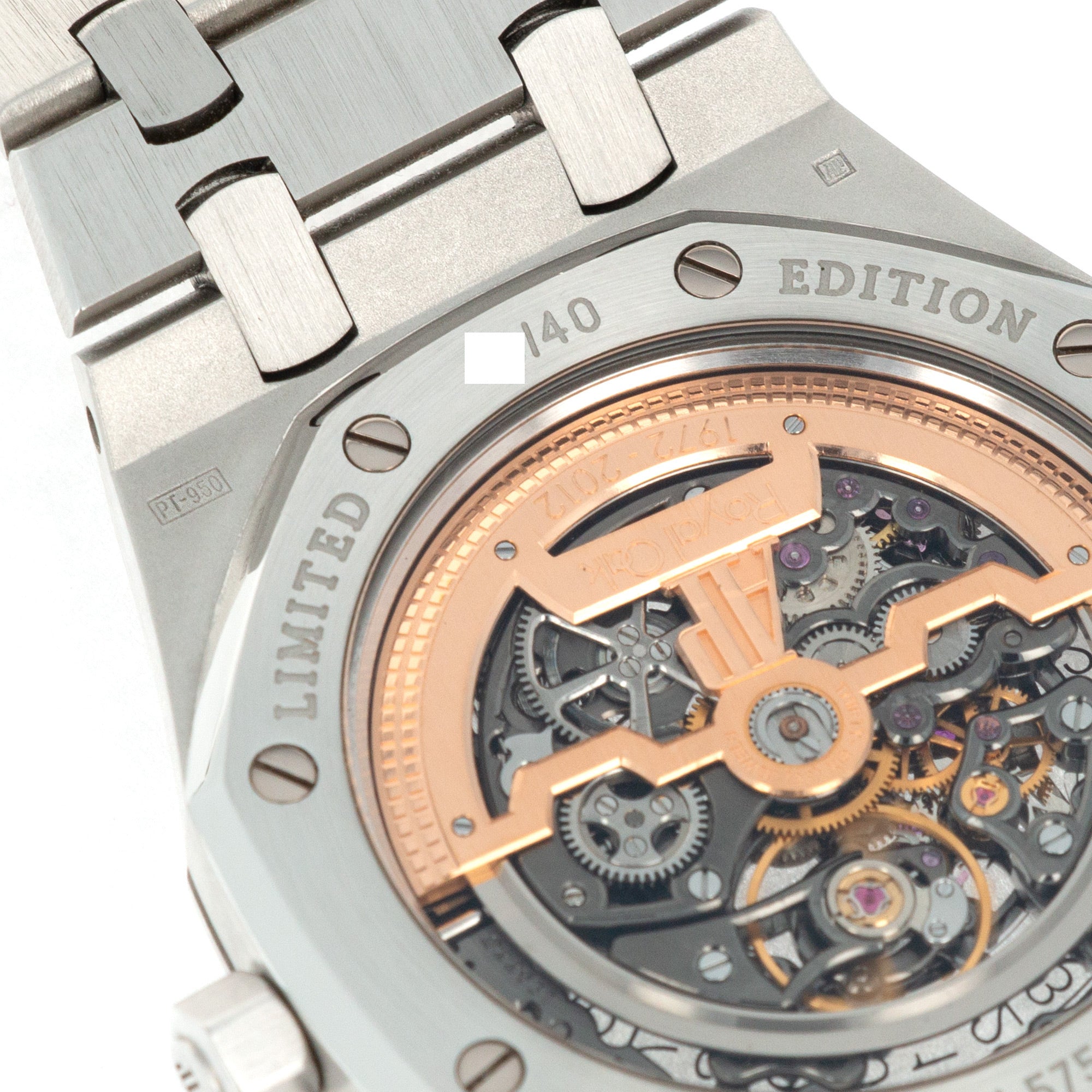 Audemars Piguet - Audemars Piguet Royal Oak Platinum Skeletonized Watch, Ref. 15203 - The Keystone Watches