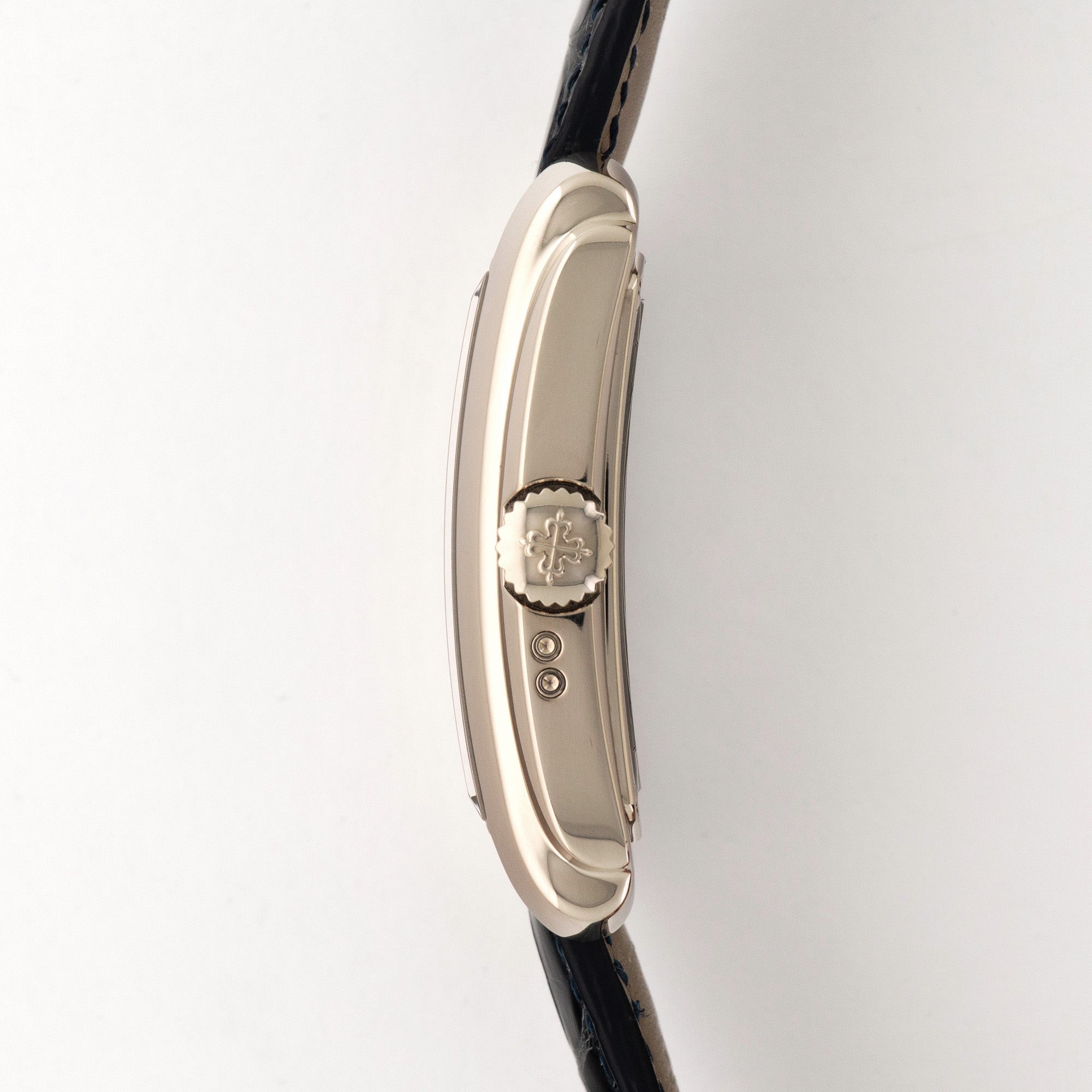 Patek Philippe - Patek Philippe White Gold Gondolo 8-Days Power Reserve Watch Ref. 5200 in Like-New Condition - The Keystone Watches