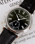 Patek Philippe - Patek Philippe Platinum Minute Repeater Black Dial Watch Ref. 5078 - The Keystone Watches