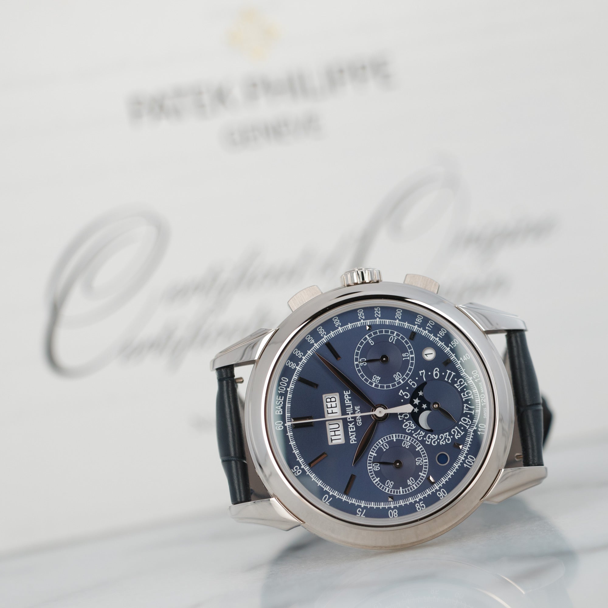 Patek Philippe - Patek Philippe White Gold Perpetual Chronograph Watch Ref. 5270 - The Keystone Watches