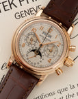 Patek Philippe - Patek Philippe Rose Gold Perpetual Calendar Split Seconds Watch Ref. 5004 - The Keystone Watches