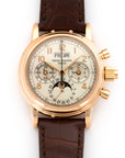 Patek Philippe - Patek Philippe Rose Gold Perpetual Calendar Split Seconds Watch Ref. 5004 - The Keystone Watches