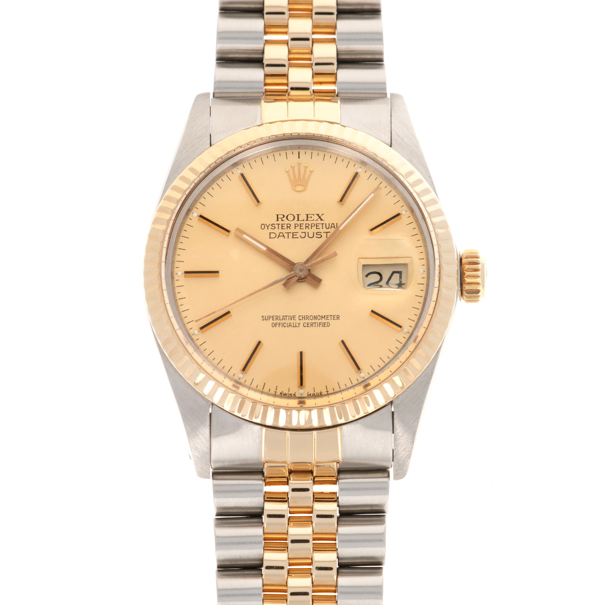 Rolex - Rolex Two-Tone Datejust Watch Ref. 16013, Retailed by Van Cleef & Arpels - The Keystone Watches