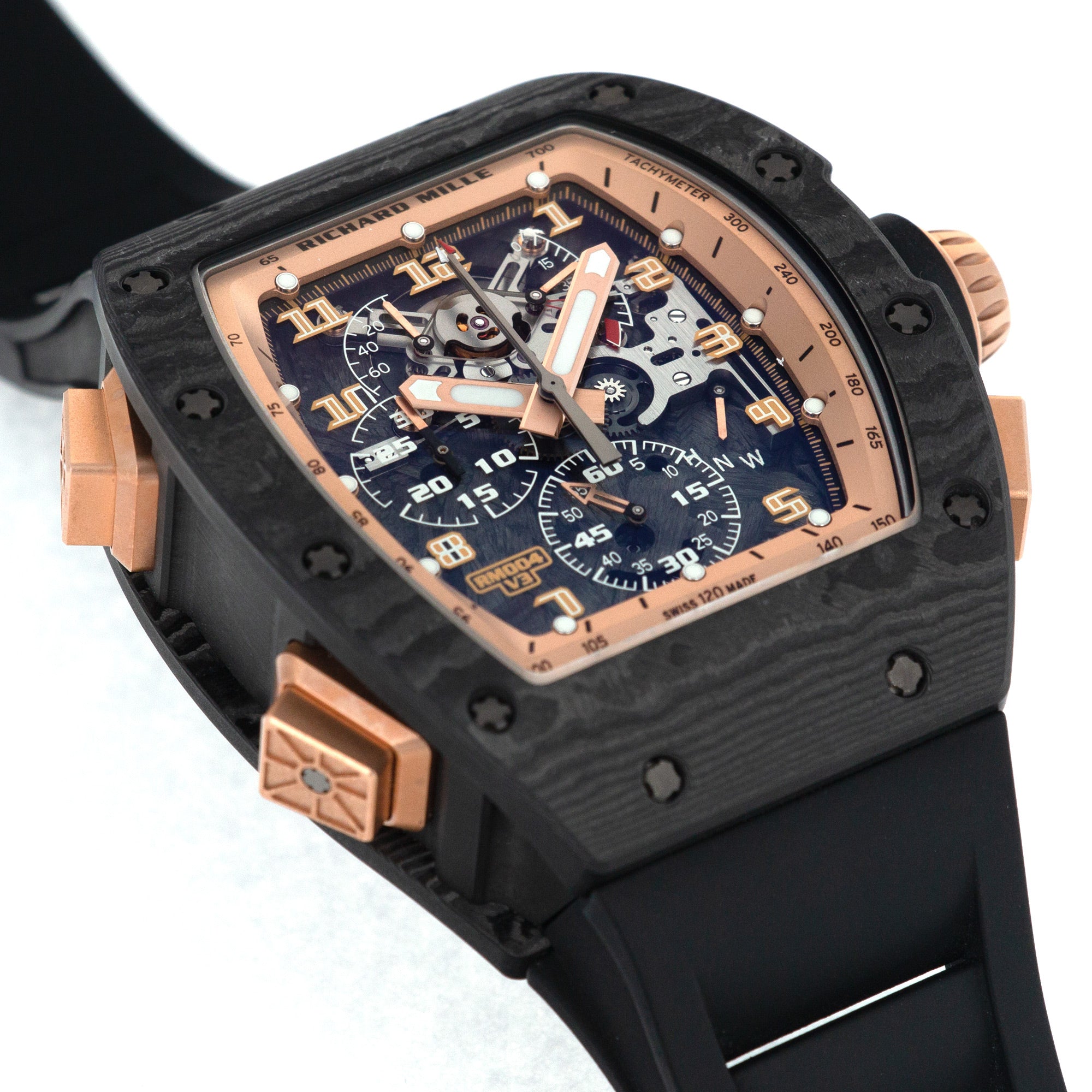 Richard Mille - Richard Mille Rose Gold Split Seconds Chrono Ref. RM004 V3 Asia Edition - The Keystone Watches