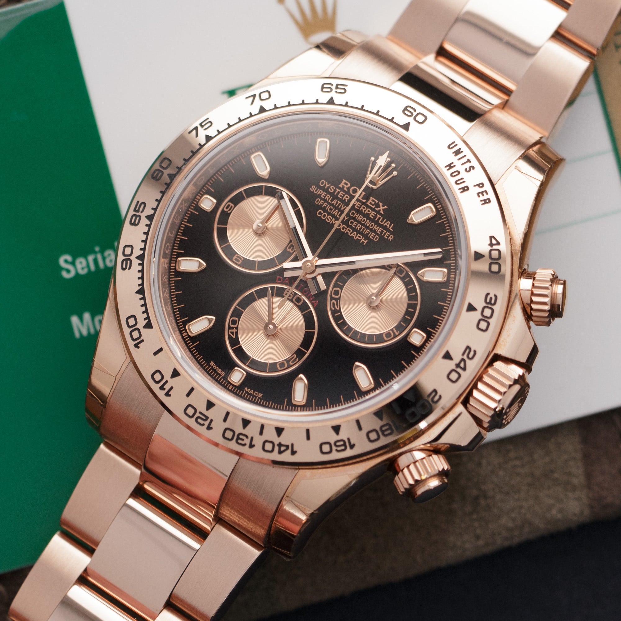 Rolex - Rolex Everose Cosmograph Daytona Watch Ref. 116505 - The Keystone Watches
