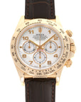 Rolex - Rolex Yellow Gold Daytona MOP Zenith Watch Ref. 16518 - The Keystone Watches