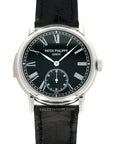 Patek Philippe - Patek Philippe Platinum Minute Repeater Black Dial Watch Ref. 5078 - The Keystone Watches